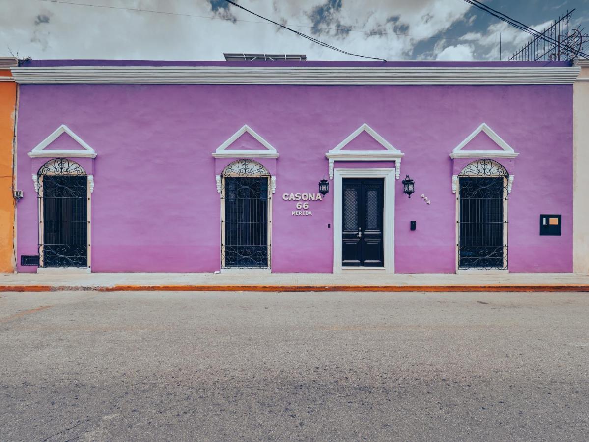 Casona 66 Merida Boutique Hotel Bagian luar foto